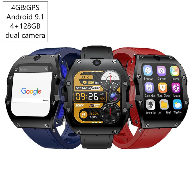 Smart Watch - Smartwatch Android 4G 4 + 128
