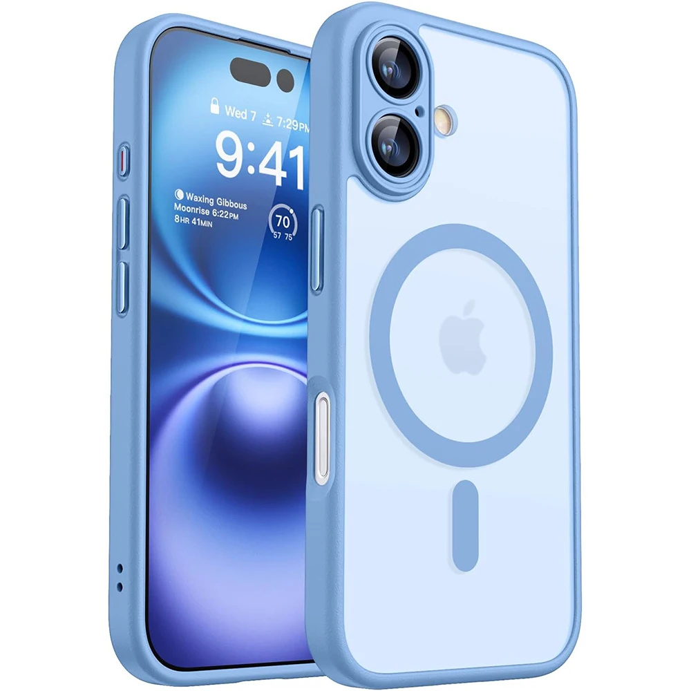 Wireless Charger - Custodia magnetica di lusso, opaca e