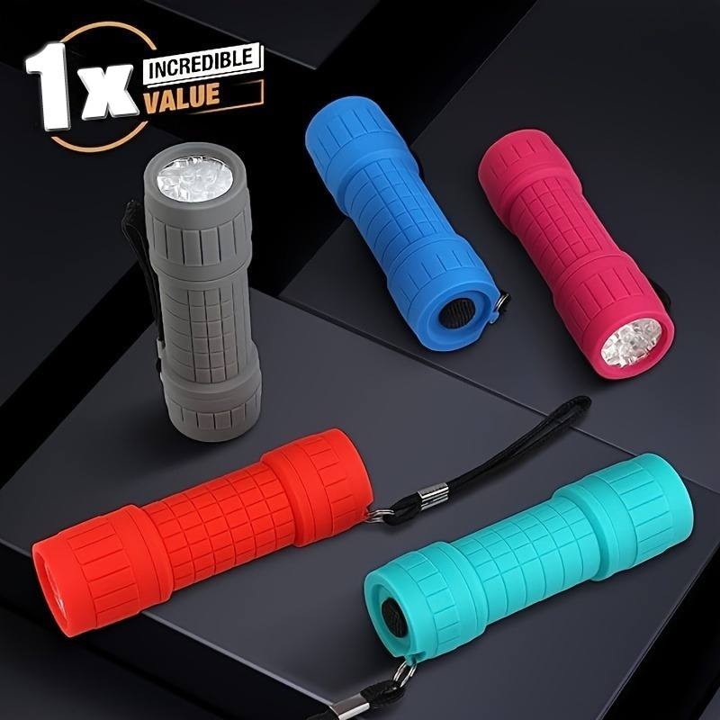 Power Bank - Mini torcia portatile Nove perline lampada