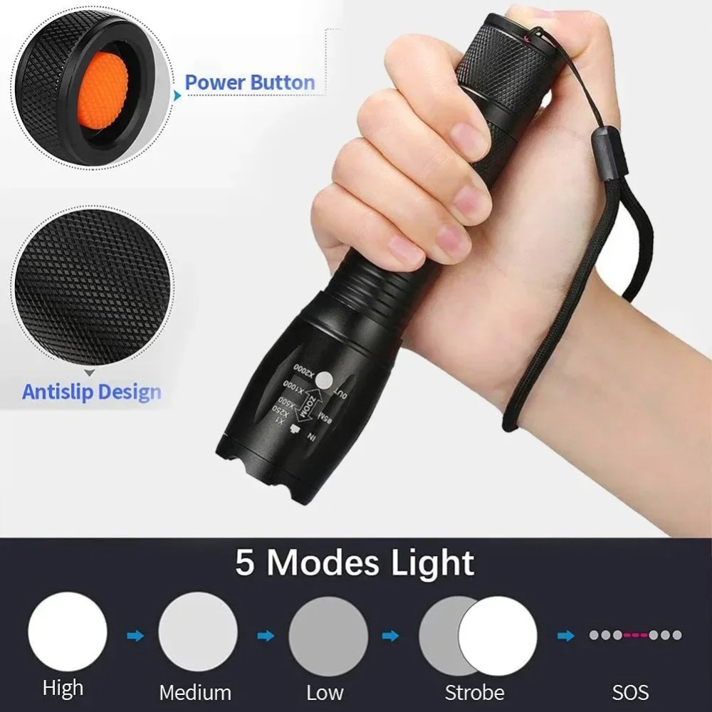 Mini torce portatili a LED Uti - Power Bank recensione e prezzo