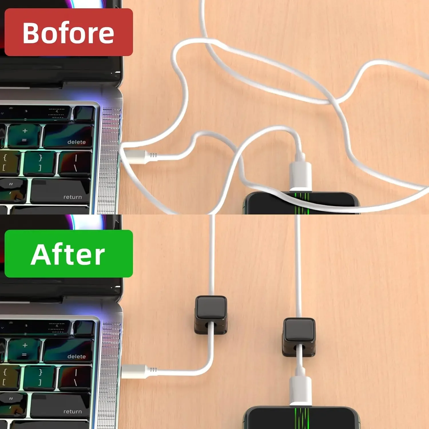Mini organizer magnetico per c - Cable Organizer recensione e prezzo