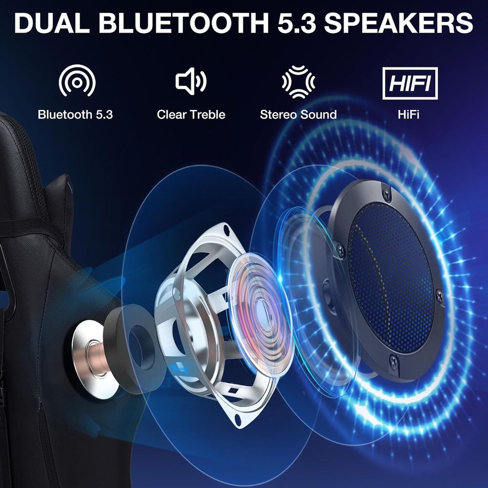 Sedia da Gaming RGB con Altopa - Bluetooth Speaker recensione e prezzo