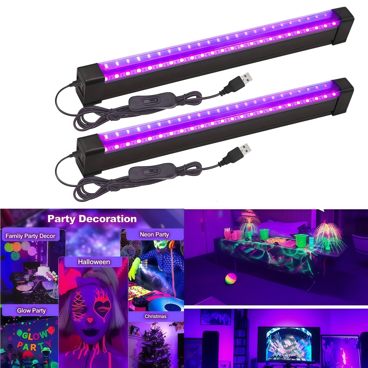 Tubo Luminoso UV 5W/10W USB, L - Usb Hub recensione e prezzo
