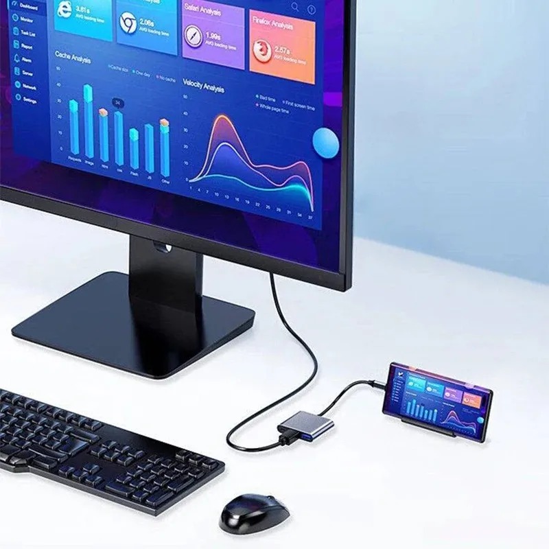 USB C HUB 3in1 Tipo C 3.0 a Do - Hdmi Adapter recensione e prezzo