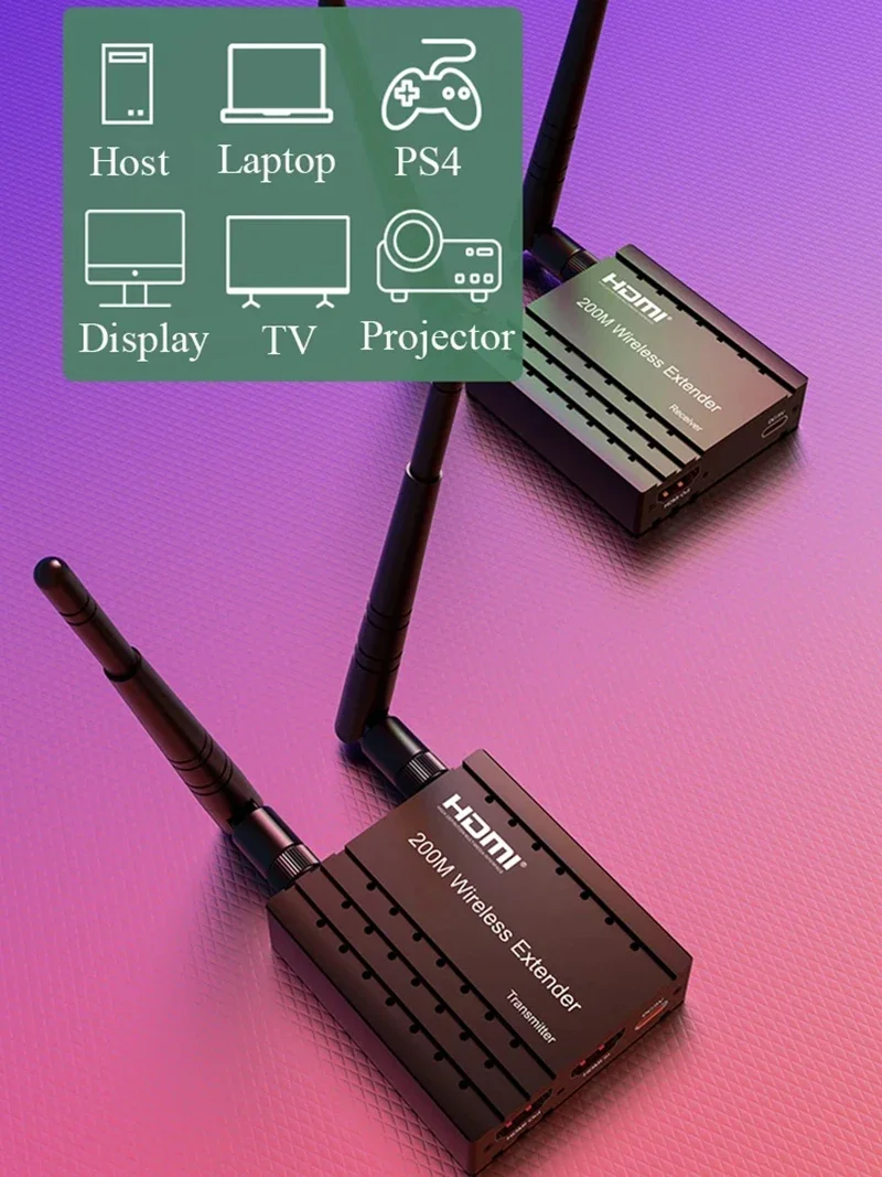 Extender HDMI Wireless 200M, T - Hdmi Adapter recensione e prezzo