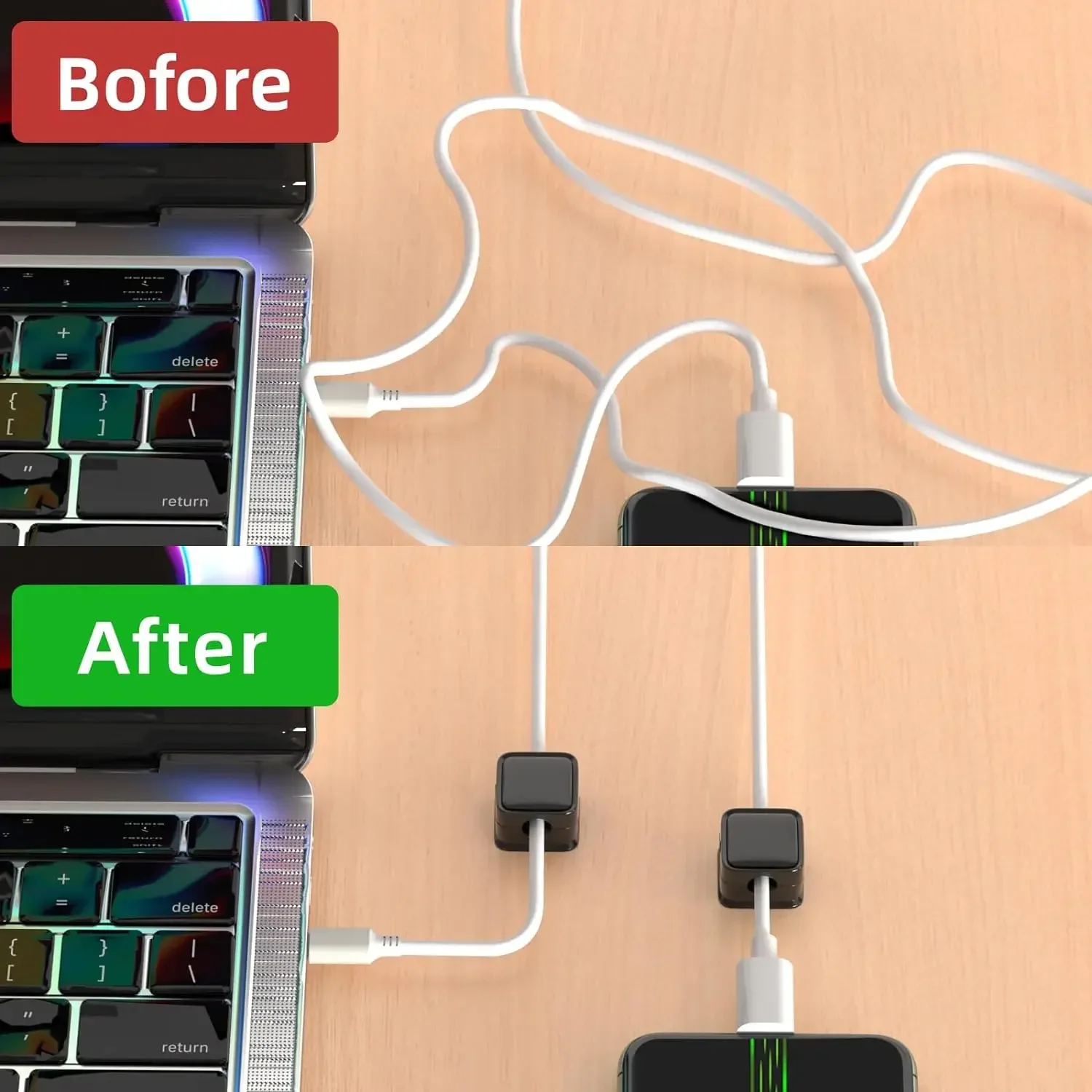 Mini organizer magnetico per c - Cable Organizer recensione e prezzo